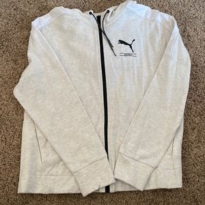White puma sweater